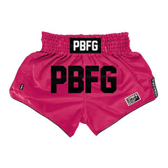 Pitbull Muay Thai Shorts Pitbull Core Muay Thai Shorts Pink