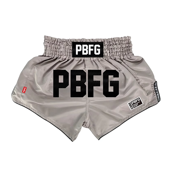 Pitbull Muay Thai Shorts Pitbull Core Muay Thai Shorts Urban Grey