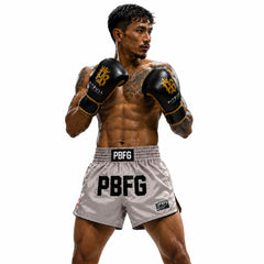 Pitbull Muay Thai Shorts Pitbull Core Muay Thai Shorts Urban Grey
