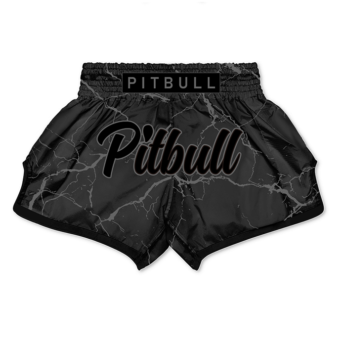 Pitbull Muay Thai Shorts Pitbull Marble Muay Thai Shorts Grey