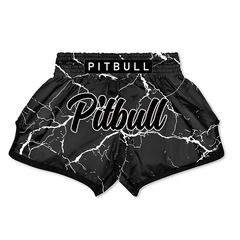 Pitbull Muay Thai Shorts Pitbull Marble Muay Thai Shorts White