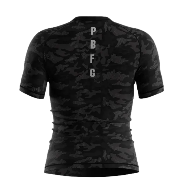 Pitbull Short Sleeve Rashguards Pitbull Black Ops Short Sleeve Rashguard