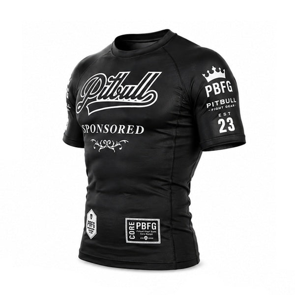 Pitbull Sponsored Short Sleeve Rashguard