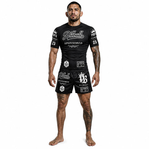 Pitbull Short Sleeve Rashguards Pitbull Sponsored Short Sleeve Rashguard