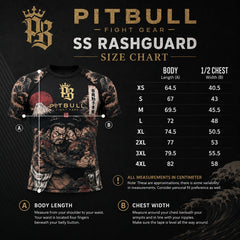 Pitbull Short Sleeve Rashguards Pitbull The Gentle Art Short Sleeve Rashguard