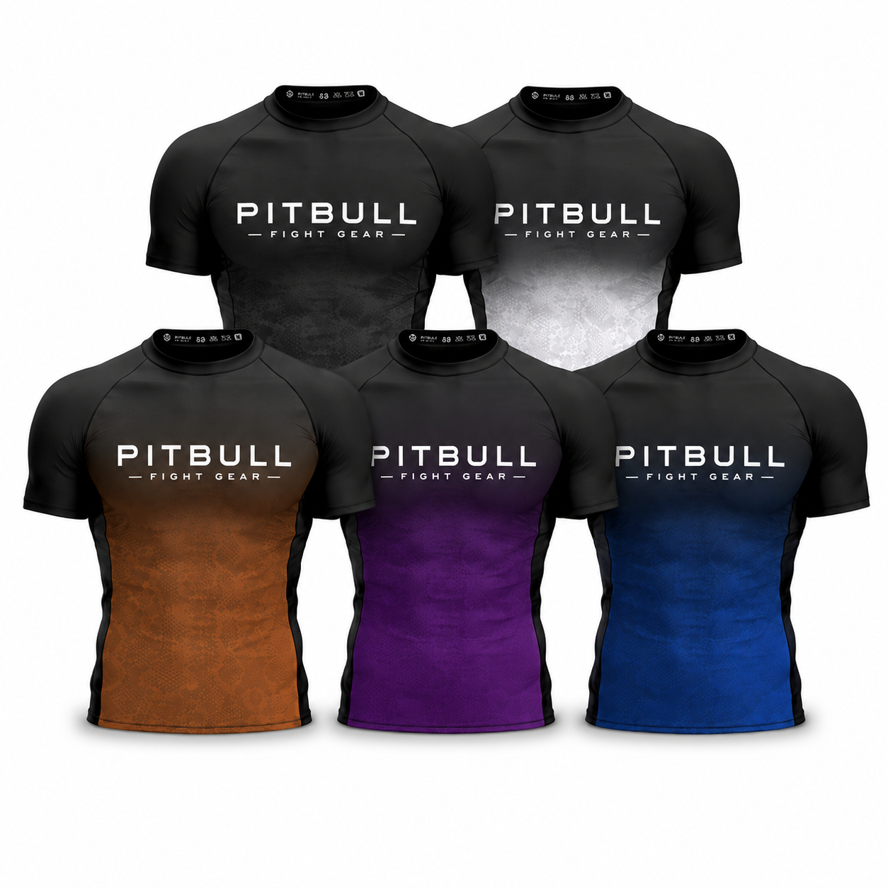 Pitbull Shortsleeve Rash Guard Pitbull Core Ranked Rashguard