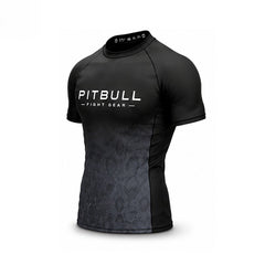 Pitbull Shortsleeve Rash Guard Pitbull Core Ranked Rashguard