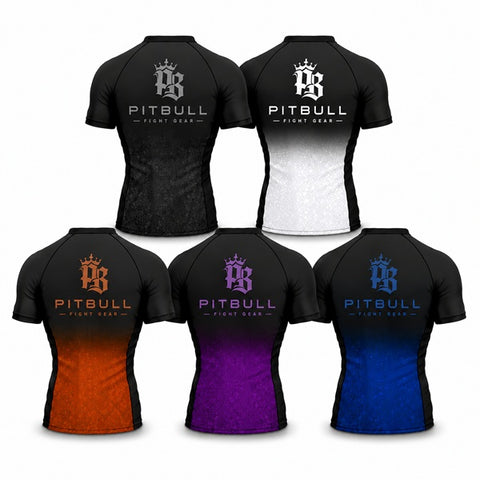 Pitbull Shortsleeve Rash Guard Pitbull Core Ranked Rashguard