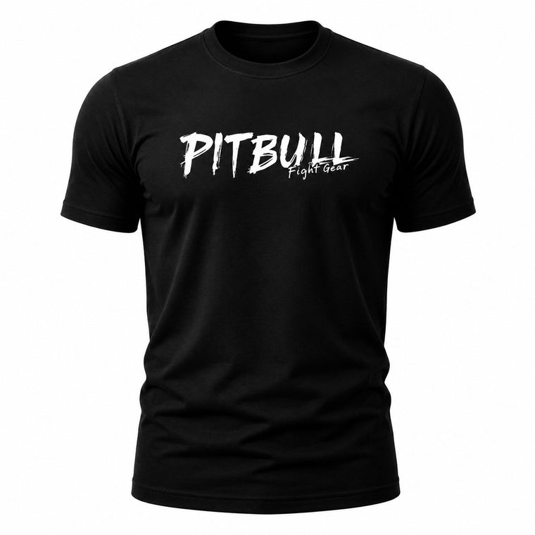 Pitbull Rebellion T Shirt Black