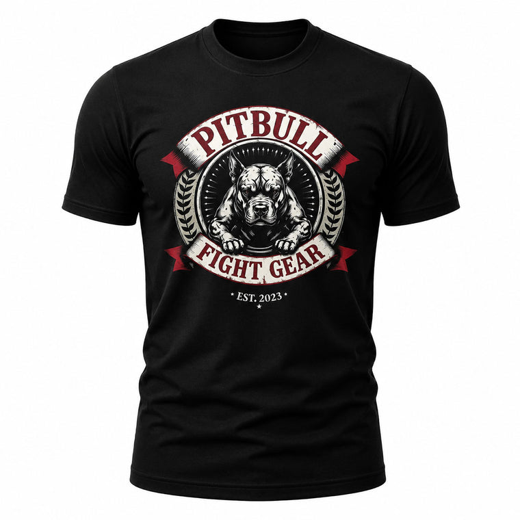 Pitbull Unleashed T Shirt Black