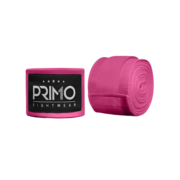 Primo Fightwear Hand Wraps & Accessories Harlem Pink Primo 160 Series Hand Wraps