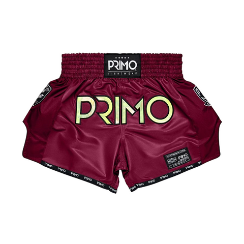 Primo Muay Thai Shorts Hologram Series Valor Red