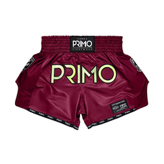 Primo Fightwear Muay Thai Shorts Primo Muay Thai Shorts Hologram Series Valor Red