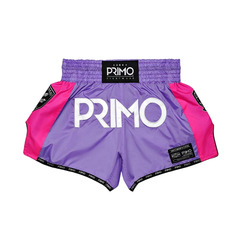 Primo Fightwear Muay Thai Shorts Primo Muay Thai Shorts Super Nylon Purple Rain