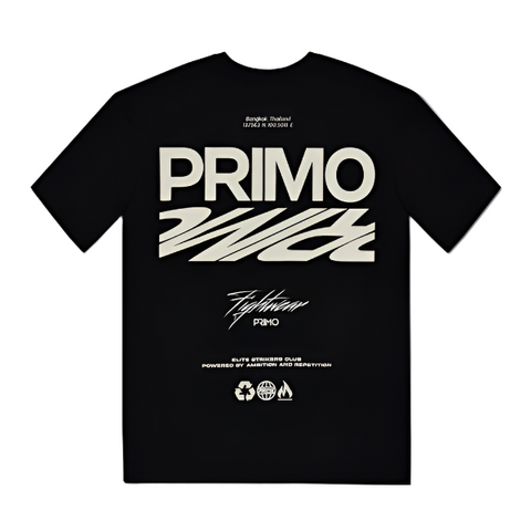 Primo Elite Strikers Club T-Shirt Black
Enhance your Muay Thai lifestyle...