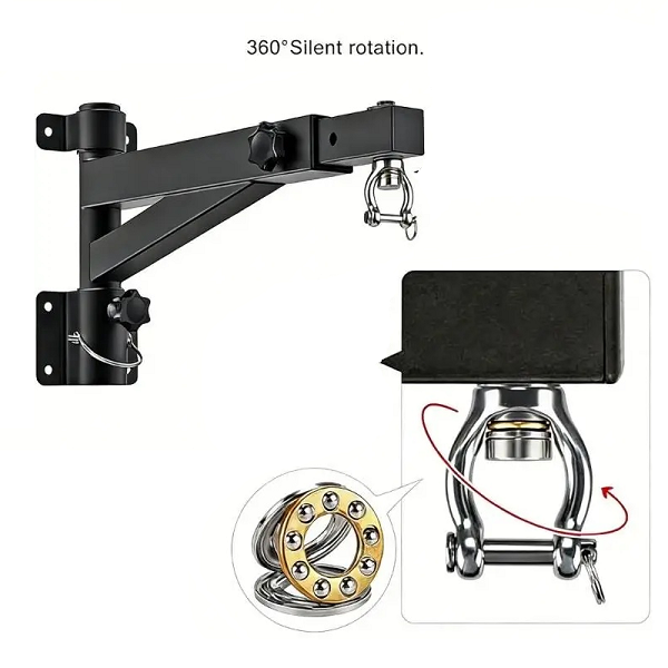 Pro Corner Brackets & Accessories Pro Corner Fold Away Telescopic Punch Bag Bracket