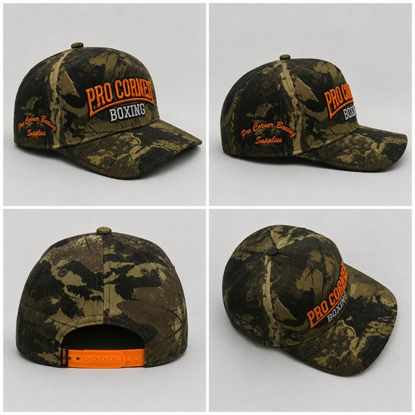 Pro Corner Hats, Caps & Beanies Pro Corner Camo Snapback Cap