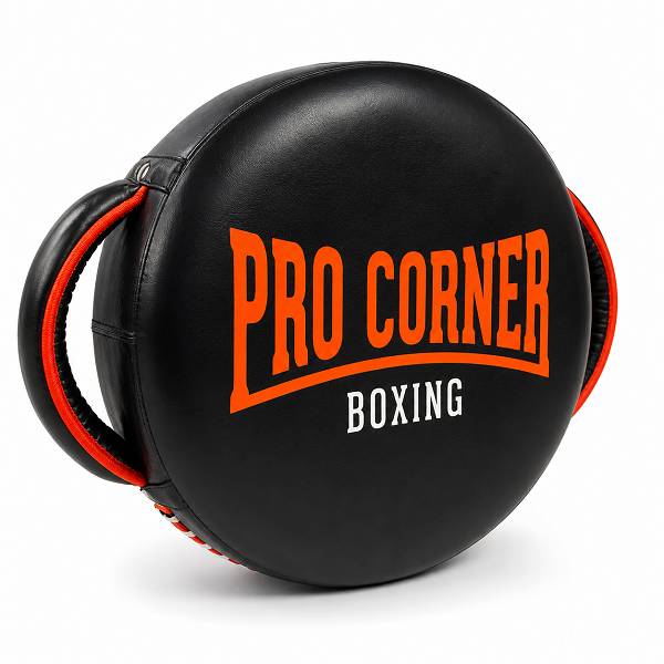 Pro Corner Strike Shields Pro Corner Premium Leather Air Core Round Shield