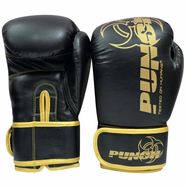 Punch Boxing Gloves 12oz / Black/Gold Punch Urban Haymaker Boxing Gloves - 16oz