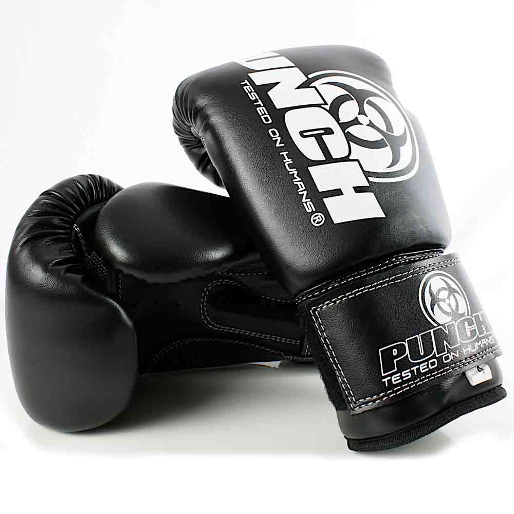 Punch Boxing Gloves Kids Black Punch Kids Junior Urban Boxing Glove 4oz