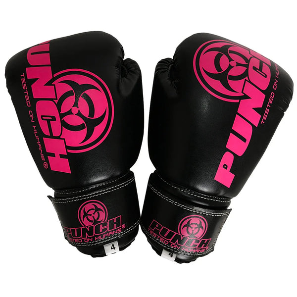 Punch Boxing Gloves Kids Hot Pink Punch Kids Junior Urban Boxing Glove 4oz