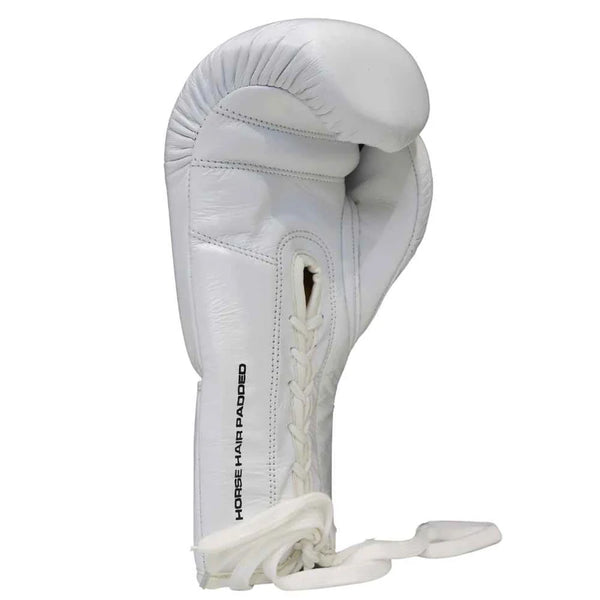 Punch Boxing Gloves Lace Up Punch Mexican Lucky 13 Boxing Gloves Lace Up White