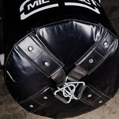 Punch Heavy Bags Unfilled Punch Trophy Getters MIL SPEC Black 5FT Boxing Bag - Unfilled