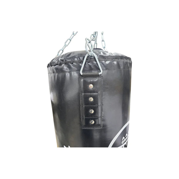 Punch Heavy Bags Unfilled Punch Trophy Getters MIL SPEC Black 5FT Boxing Bag - Unfilled