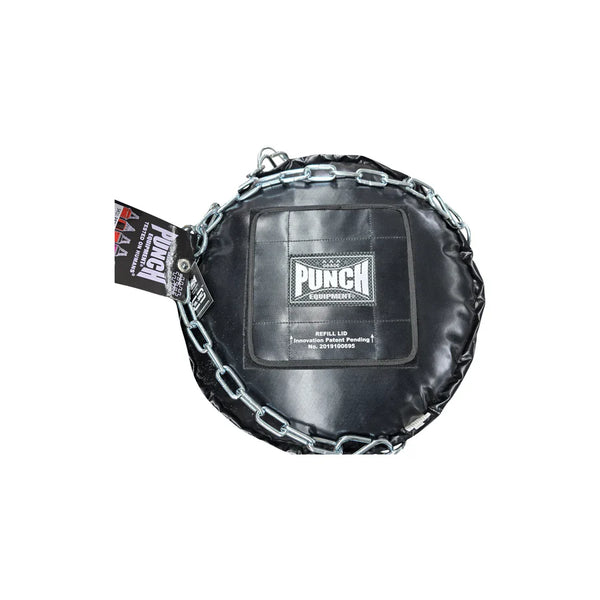 Punch Heavy Bags Unfilled Punch Trophy Getters MIL SPEC Black 5FT Boxing Bag - Unfilled