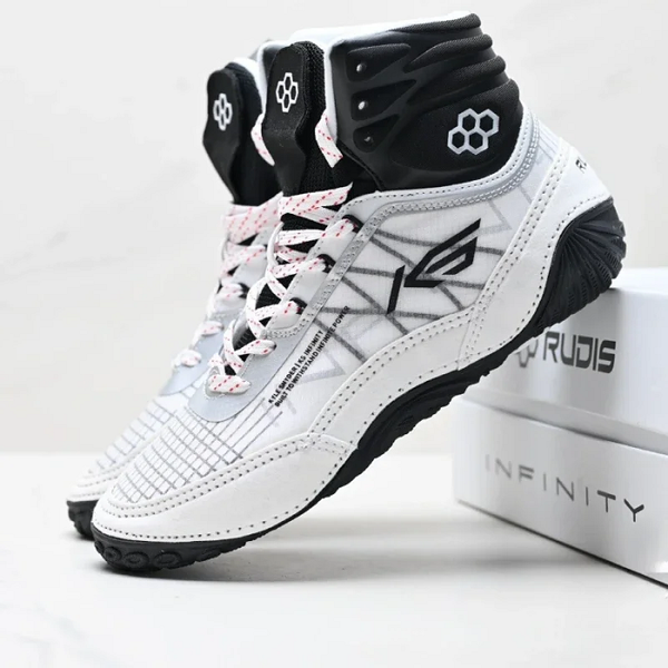 Radis Wrestling Shoes Radis KS Infinity Edge Wrestling Shoes White Black
