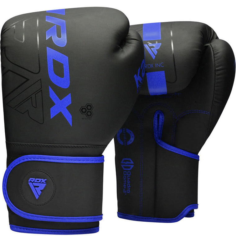 RDX F6 Kara Boxing Training Gloves Black/Blue
