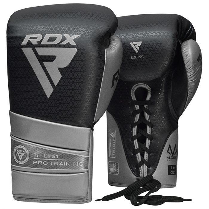 RDX L1 Mark Pro Training Gloves Lace Up - 16oz