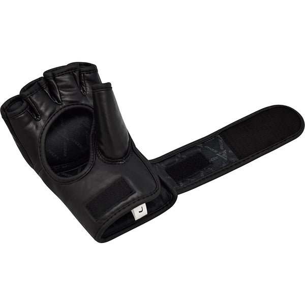 RDX MMA Gloves RDX Leather Training MMA Gloves - Red