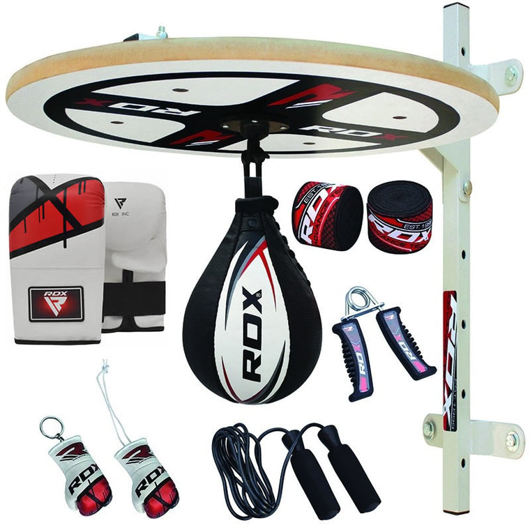 RDX 12PC Boxing Speed Ball Set with Platform