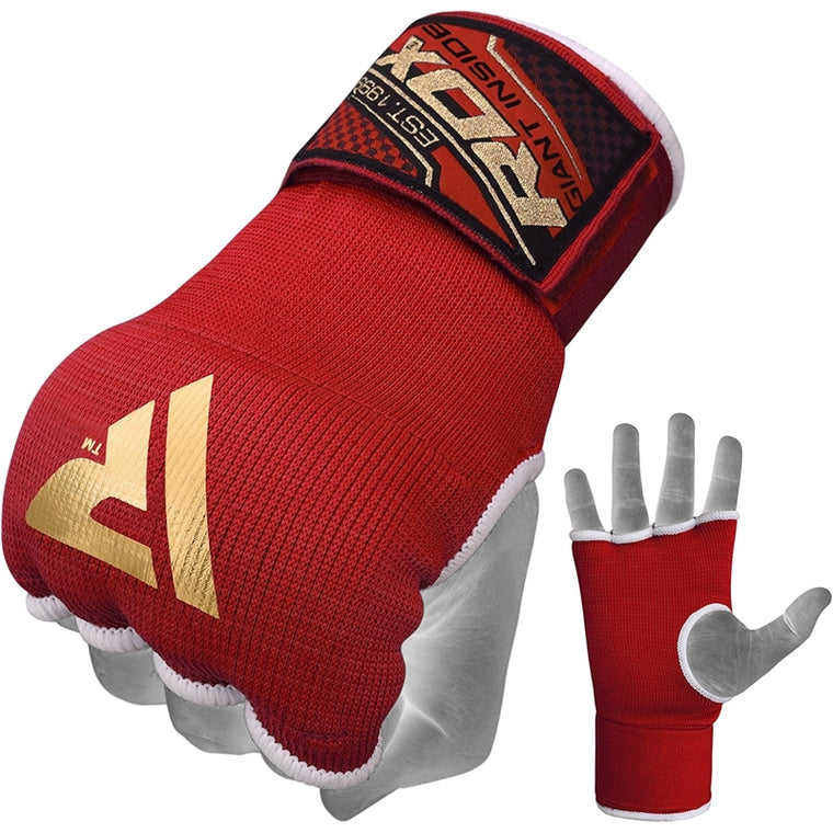 RDX Boxing Quick Wraps - Red