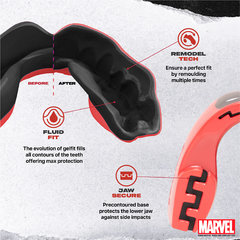 SafeJawz Mouth Guards Safejawz Marvel Deadpool Mouthguard