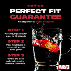 SafeJawz Mouth Guards Safejawz Marvel Iron-Man Mouthguard