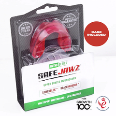 SafeJawz Mouth Guards Safejawz Mouthguard for Braces Pink