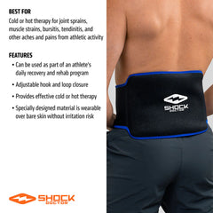 Shock Doctor Shock Doctor Flex Ice Therapy Back Compression Wrap