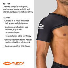 Shock Doctor Shock Doctor Flex Ice Therapy Shoulder Compression Wrap