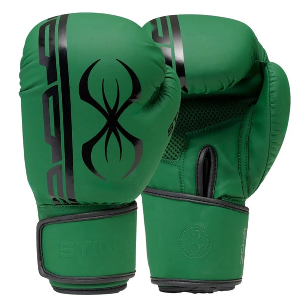 STING Boxing Gloves 10oz / Green/Black Sting Armaplus Boxing Gloves