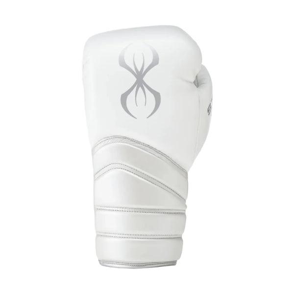 STING Boxing Gloves Lace Up Sting Viper X Lace Up Sparring Gloves - White/Silver