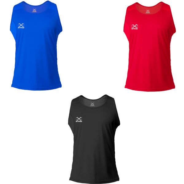 Sting Junior Girls Mettle Boxing Singlet 2.0