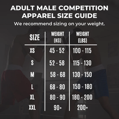 STING Boxing Shorts & Singlets AIBA Sting Mens Mettle Competition Boxing Singlet