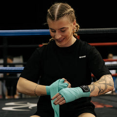 STING Hand Wraps & Accessories Sting 4.5m Elasticised Boxing Hand Wraps 2.0 - Teal