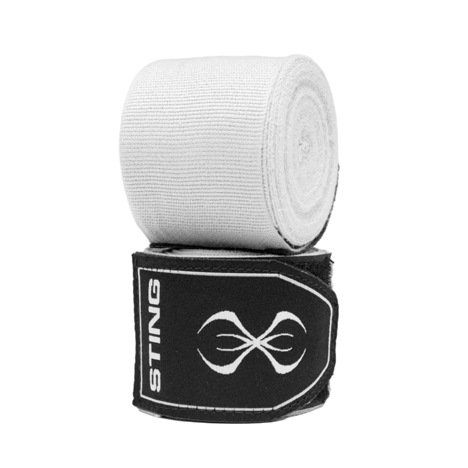 STING Hand Wraps & Accessories Sting 4.5m Elasticised Boxing Hand Wraps 2.0 - White