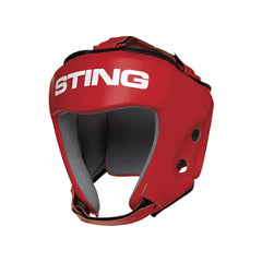 STING Head Guards S / RED Sting Competition Approved Open Face Head Guard 2.0