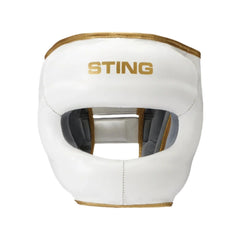 STING Head Guards Sting Evolution No Contact Boxing Head Guard - White/Gold
