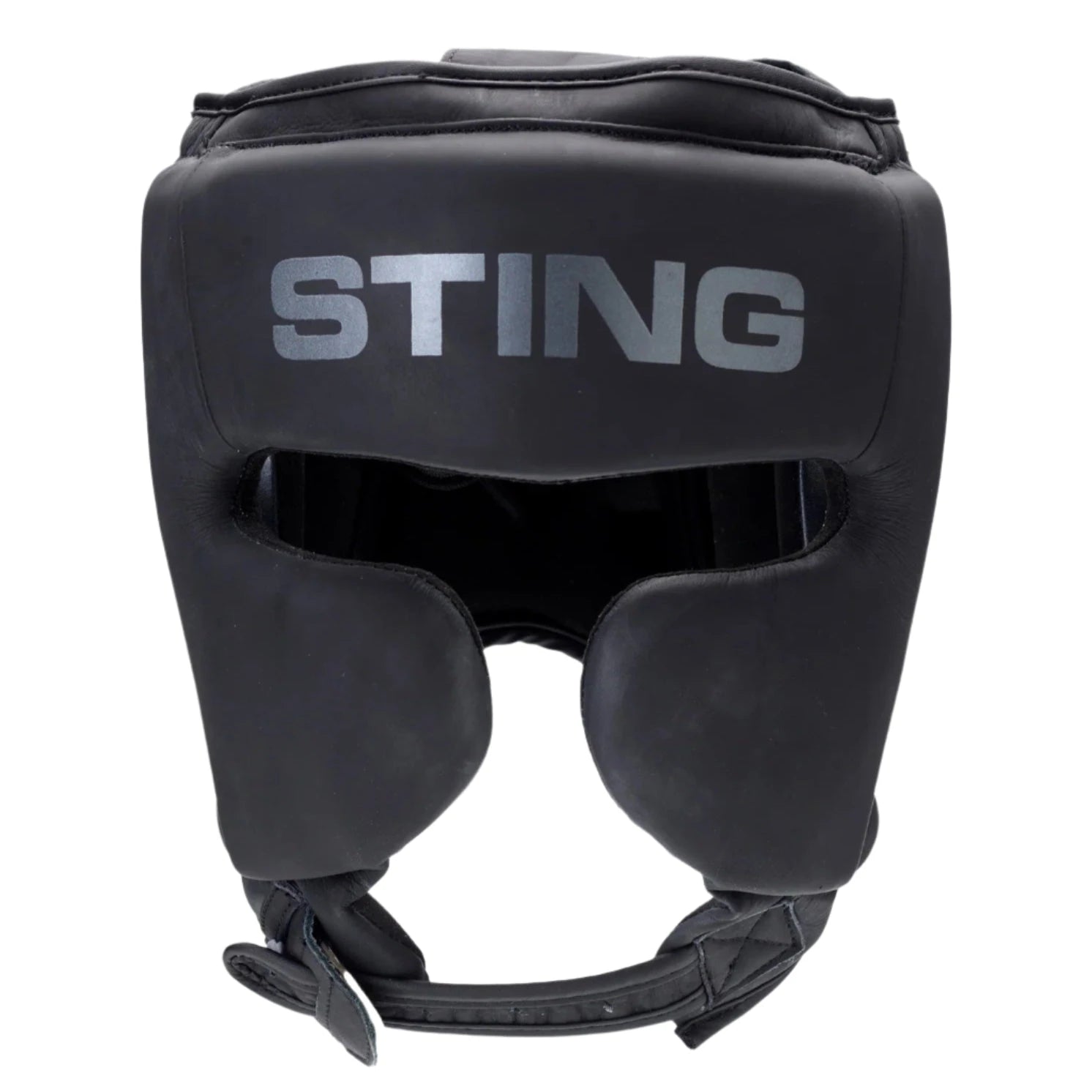 STING Head Guards Sting Viper X Gel Full Face Boxing Head Guard - Black/Grey