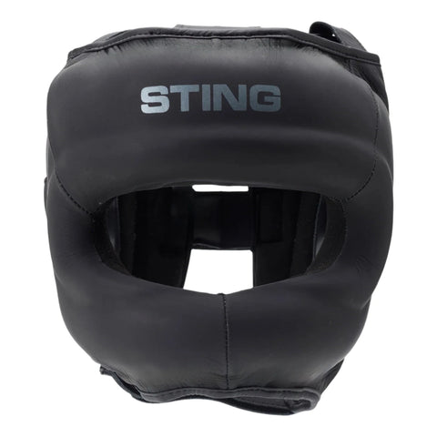 STING Head Guards Sting Viper X No Contact Boxing Head Guard - Black/Grey